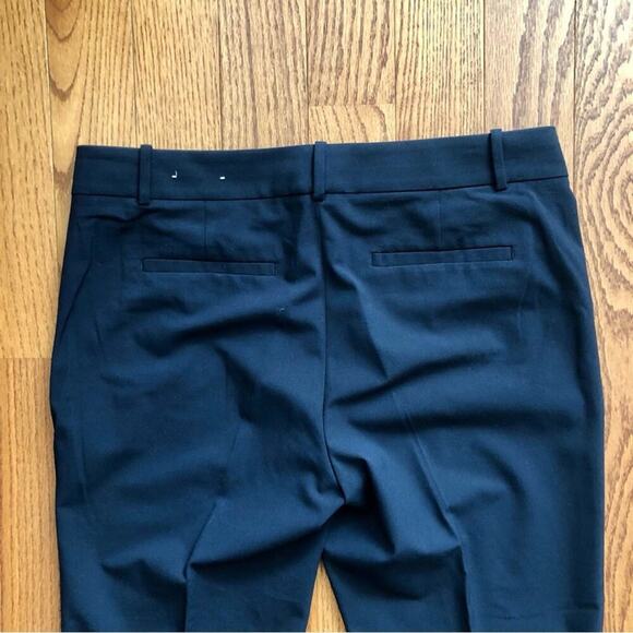 Ann Taylor The Straight Pant In Seasonless Stretch Black Women’s Size 12 NWOT - Picture 7 of 10